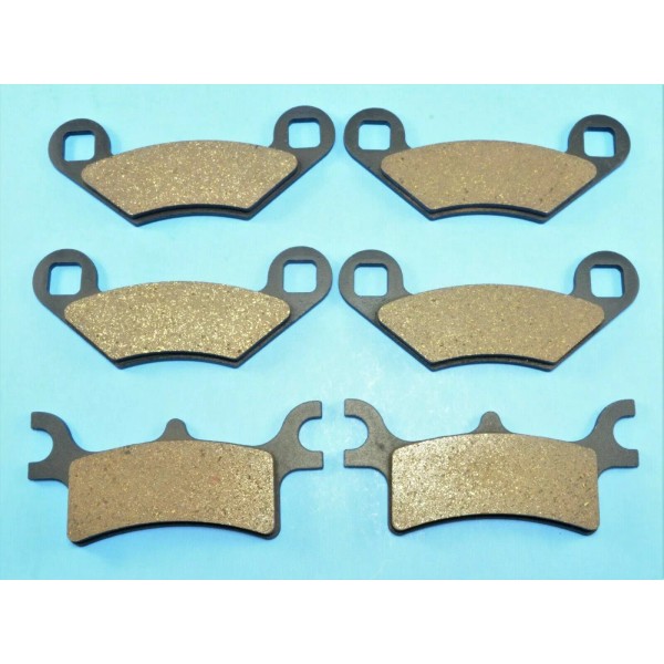 Unbranded New Front & Rear Brake Pads Fit for Polaris