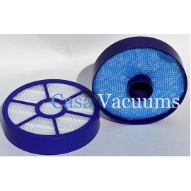 Casa Vacuums Washable & Reusable Pre and Post-Motor HEPA Filter Kit for Dyson DC33 Vacuums