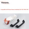 RLB-HILON 2PCS Armrest Door Pull Handle Compatible with Nissan Navara
