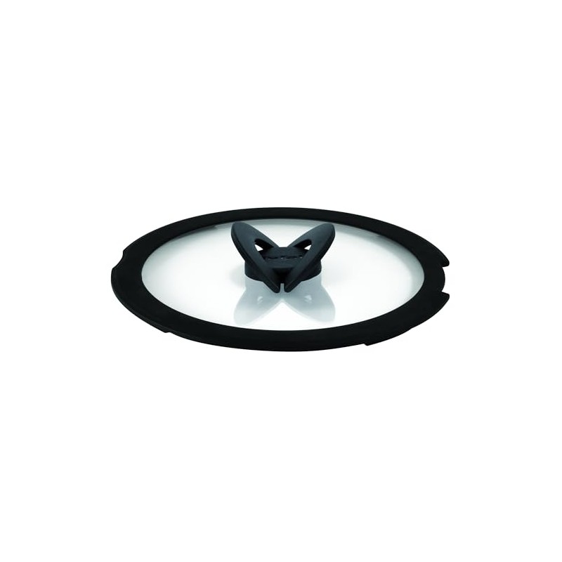 Tefal L98467 Glass Lid 28 cm Space-Saving Suitable for Ingenio