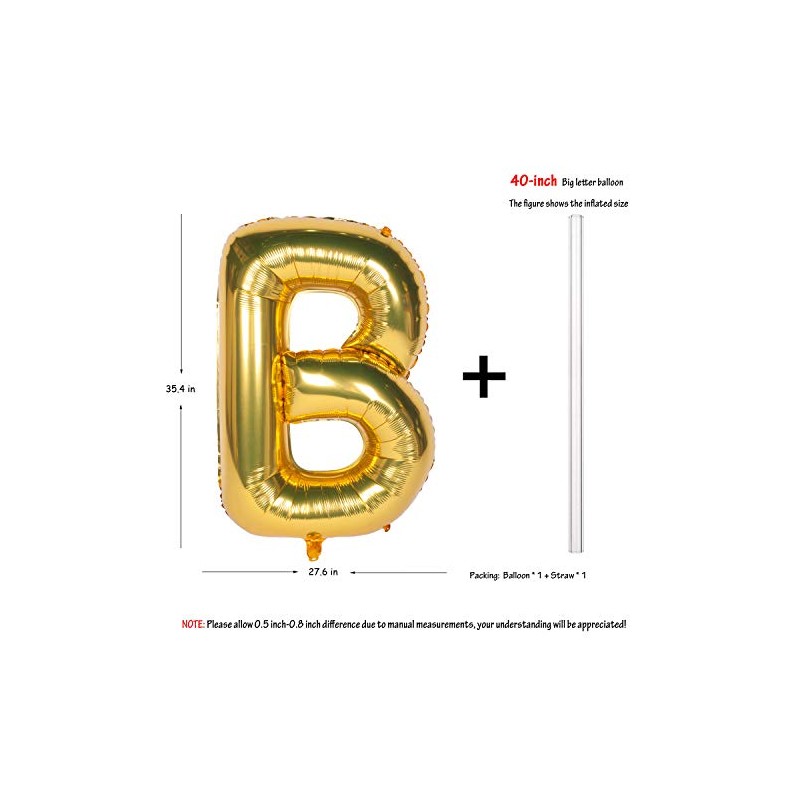 Letter Balloons 40 Inch Giant Jumbo Helium Foil Mylar for