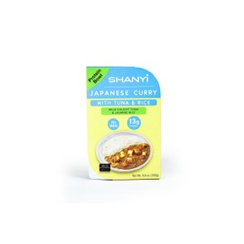 ShanYi Instant Microwave Meals, Japanese Curry with Tuna and Jasmine Rice 250g/8.8oz, Case of 6