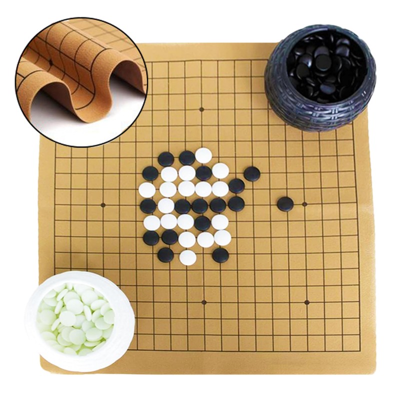 Luoyer Go Game Set with Carrying Bag Go Pieces Stones