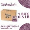 Mighty Leaf Earl Grey Decaf Tea, 100 Tea Pouches