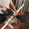 Universal Dust Collection Bag for 255 Miter Saw, Adjustable Miter