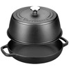 VORRINGARD Cast Iron Dutch Oven Pot with Lid for Bread