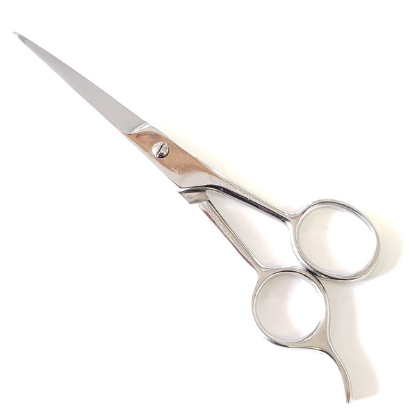 Premium 5 inch Sharp Surgical Stainless Steel Beard and Mustache Scissors for Quick & Sharp Trim of Bangs and Hair Splinters for Personal and Professional use by DreamCut