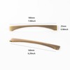 Guolich 2 Pcs Hole Centers 6.29 Inch(160mm) Kitchen Drawer Handle