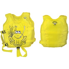 Poolmaster 50581 Learn-to-Swim Hungry Frog Swim Vest - 3-6 Years Old