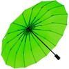 iX-brella Pocket Umbrella 16 Pieces with Hand Opener, Green, Pocket