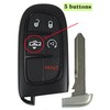 REPROTECTING Silicone Rubber Key Fob Cover Compatible with 2013-2019 Dodge