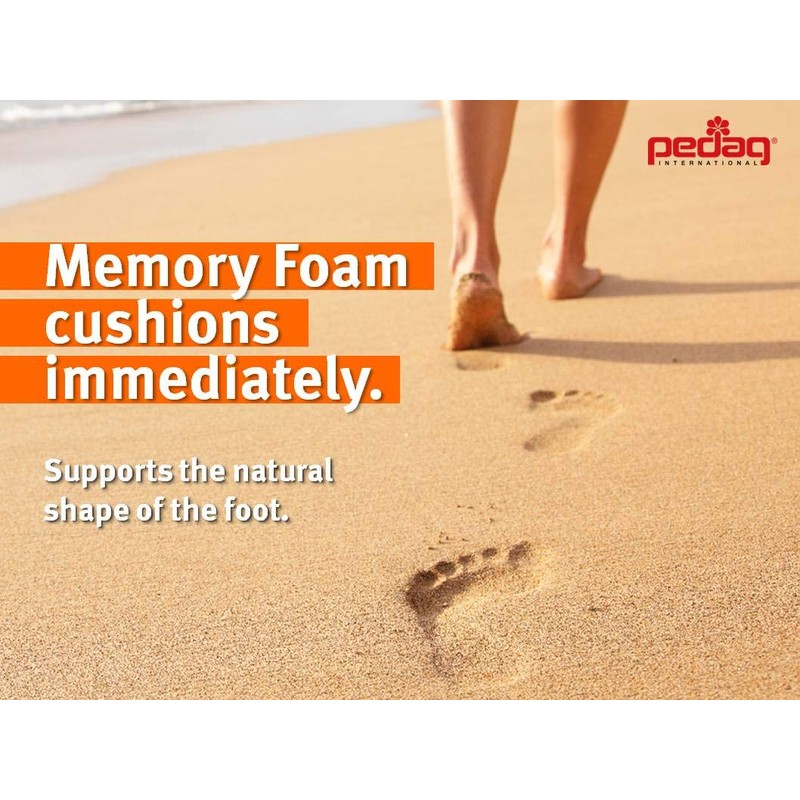 Pedag Merino Magic Step Memory Foam Insole, W11/m8/eu 41, 3.4