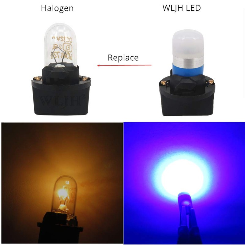 WLJH - Juego de Bombillas LED para Panel de Instrumentos,