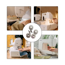 30 Pcs Metal Bobbins for Sewing Machine, Metal Bobbins, for Home Embroidery or Sewing Machines