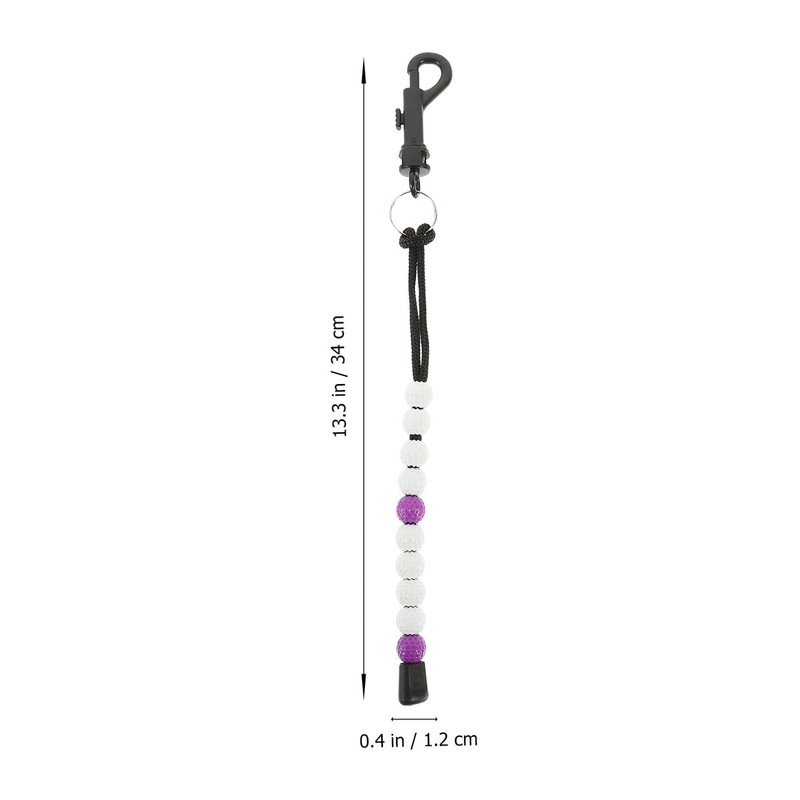 BESPORTBLE Golfing Score Counter Beaded 2pcs Golf Stroke Counter Portable