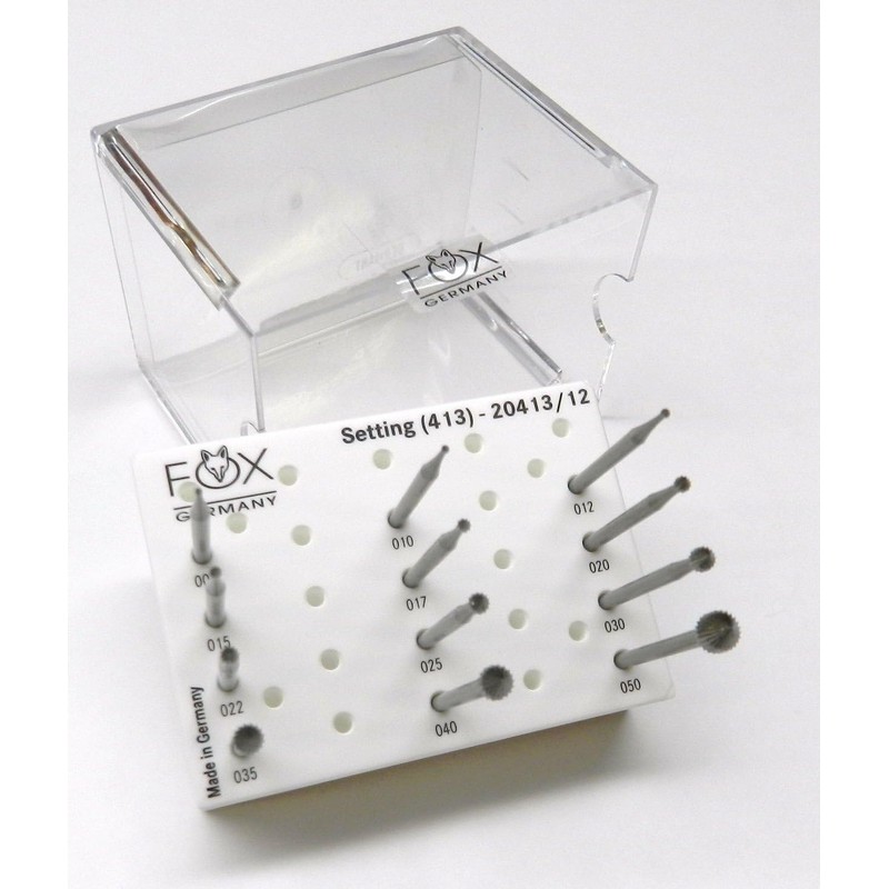 Fox Germany Jewelry Making Setting Burs Fig 413 Stone Setting