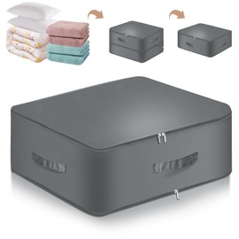 YAOZUP Ultra Platzsparender Selbstkomprimierender Organizer, 2024 Neuest Komprimierender Beutel, Groß Selbstkomprimierende bewegliche Organizertaschen für Decken, Kleidung, Bettdecken