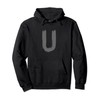 Creative Bold Dark Grey Letter U - Alphabet - Marker