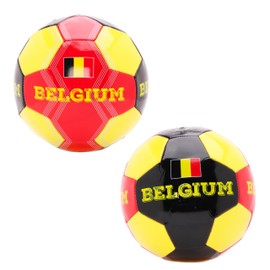 Toyland® Belgium Country Themed Football (8lbs/Size 5) - Euros & World Cup - Outdoor Toys - 14 Styles Available - (Belgium)