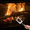 AWISEFULL Fireplace Shovel 16" Ash Shovel for Fire Pit Heat