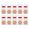 60pcs A13 Hearing Device Battery Zinc Air Lasting Power Sound