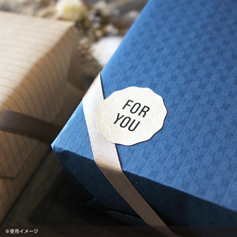 BAY LETTERPRESS Washi Gift Stickers, 24 Sheets for You, Wrapping,