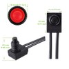 EPLZON EPLZON KP-107 Waterproof Push Button Switch 12V ON/Off SPST