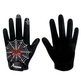 faralite Youth Football Gloves, Enhanced Grip Ultra-Tack, Breathable Design, Superior Support, No-Slip Protection (Colour 1, Large)