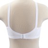 Women’s Wireless Cross and Shape Bra, 2-Pack, White, 38C