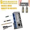 Aluminum 1/4-Inch Hex Bits Holders Fit for Dewalt Wrox Cordless