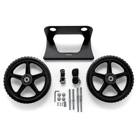 Camco Heavy-Duty Cooler Cart Kit, Includes Durable Straps and 12-Inch Wheels, White (51798)