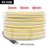 Toolzia Flexible COB LED Strip Light, High Brightness