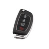 Car Key Case 4 Buttons Car Key Cover for Hyundai