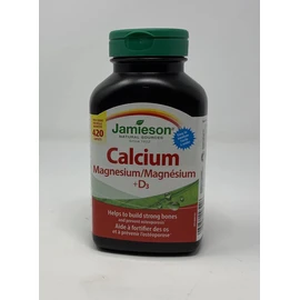 Jamieson Calcium Magnesium W/Vitamin D (365 Caplets), 365 Count