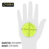 Large Acrylic Precision Bullseye Spirit Level | 60mm Diameter, Degrees,