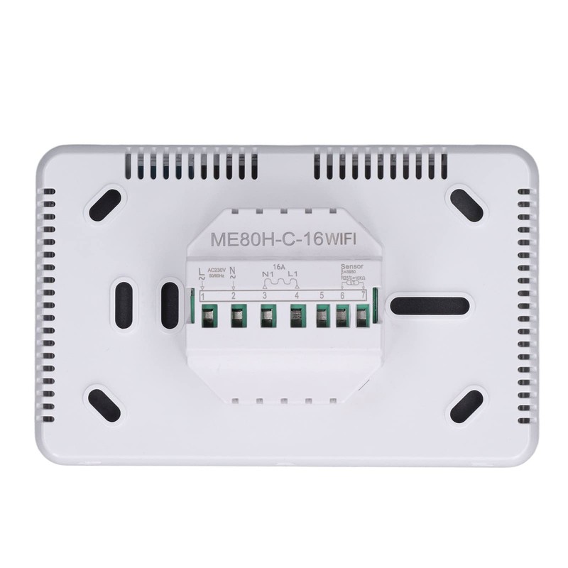 Smart Thermostat Programmable Temperature Sensor LCD Touchscreen Thermostat AC Suitable