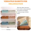 6 Pack Plastic Turn in Paper Trays for Classroom, Storage
