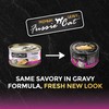 Fussie Cat Premium Tuna with Chicken in Gravy, 2.82oz can,