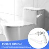 Ceramic Flush Handle, Universal Fit Lever with Anti-Slip Grip, Rust-Resistant