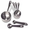 All-Clad Stainless-Steel 8 pc. Standard-Size Measuring Cup & Spoon Combo