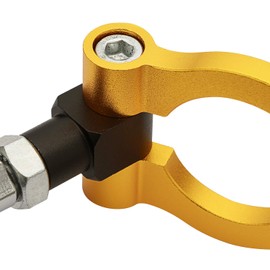 MG Pro-industry Heavy Duty Front & Rear Bumper Screw on Track Racing Tow Hook For INFINITI G35 G37 Q50L Q60L (Gold)