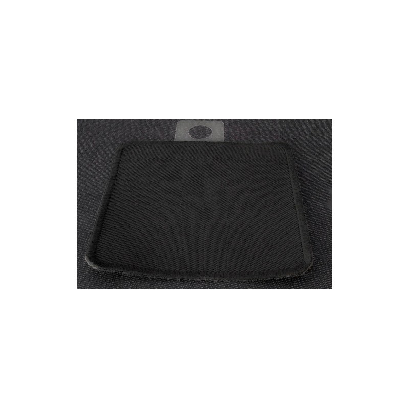 Ivamis Black 3 Inch Square Blank Patch- 3x3 inch -