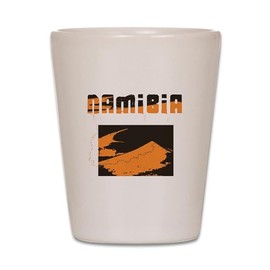 CafePress Namibia Unique and Funny Shot Glass