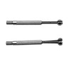 4pcs Telescopic Bore Gauge Set, 3-13 mm Adjustable Small Hole