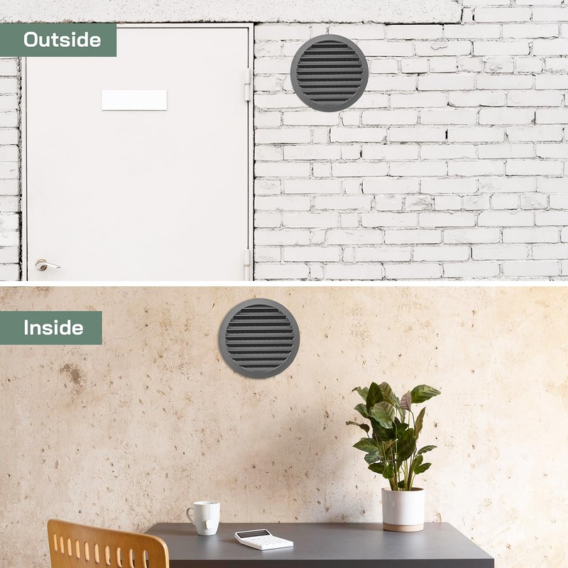 Vent Systems 12” Inch Aluminum Steel Soffit Vent Cover –