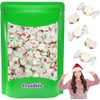 Fruidles Christmas Sweet Taffy, Red, Green & White, Mixed Fruit