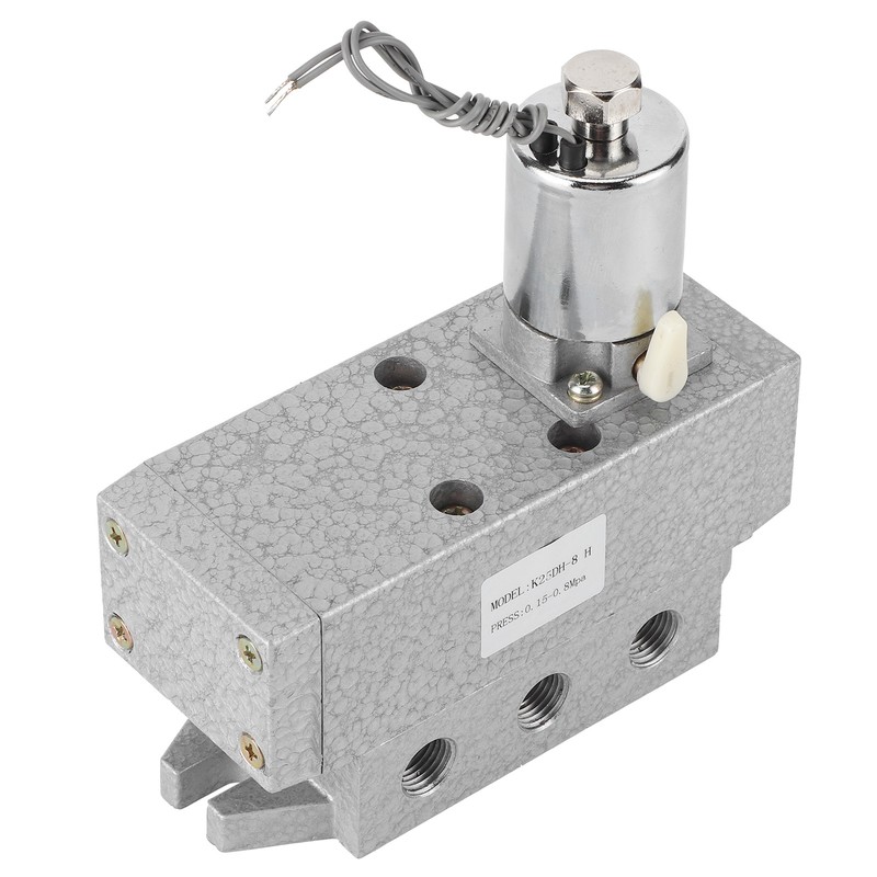 2 Position 5 Way Solenoid Valve Single Control Industrial Control