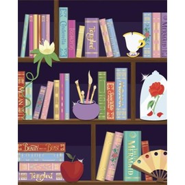 Paint by Numbers Kit for Adults Beginner,Bookshelf Acrylic Adult Paint by Number Kits on Canvas, Book Oil Adults' Paint-by-Number Kits for Home Decor Gift 16x20 inch