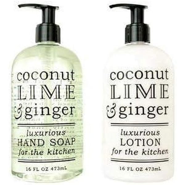 Greenwich Bay Trading Company Kitchen Collection: Coconut Lime & Ginger