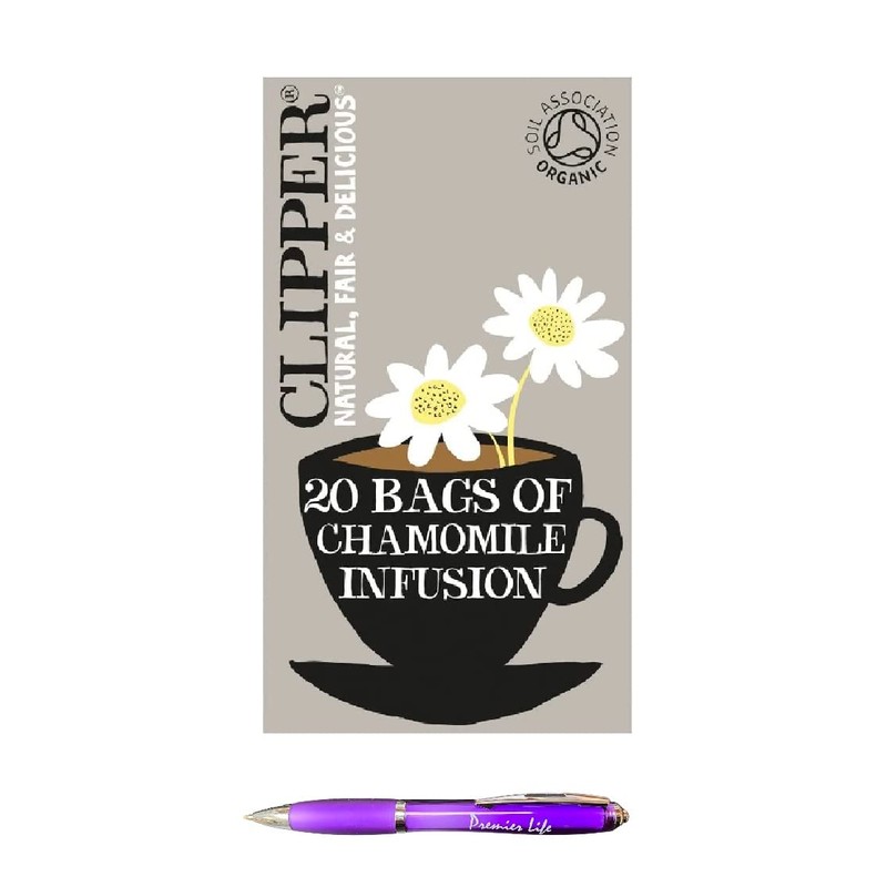 Clipper Organic Chamomile Tea Bag Infusion - 20 Teabags -